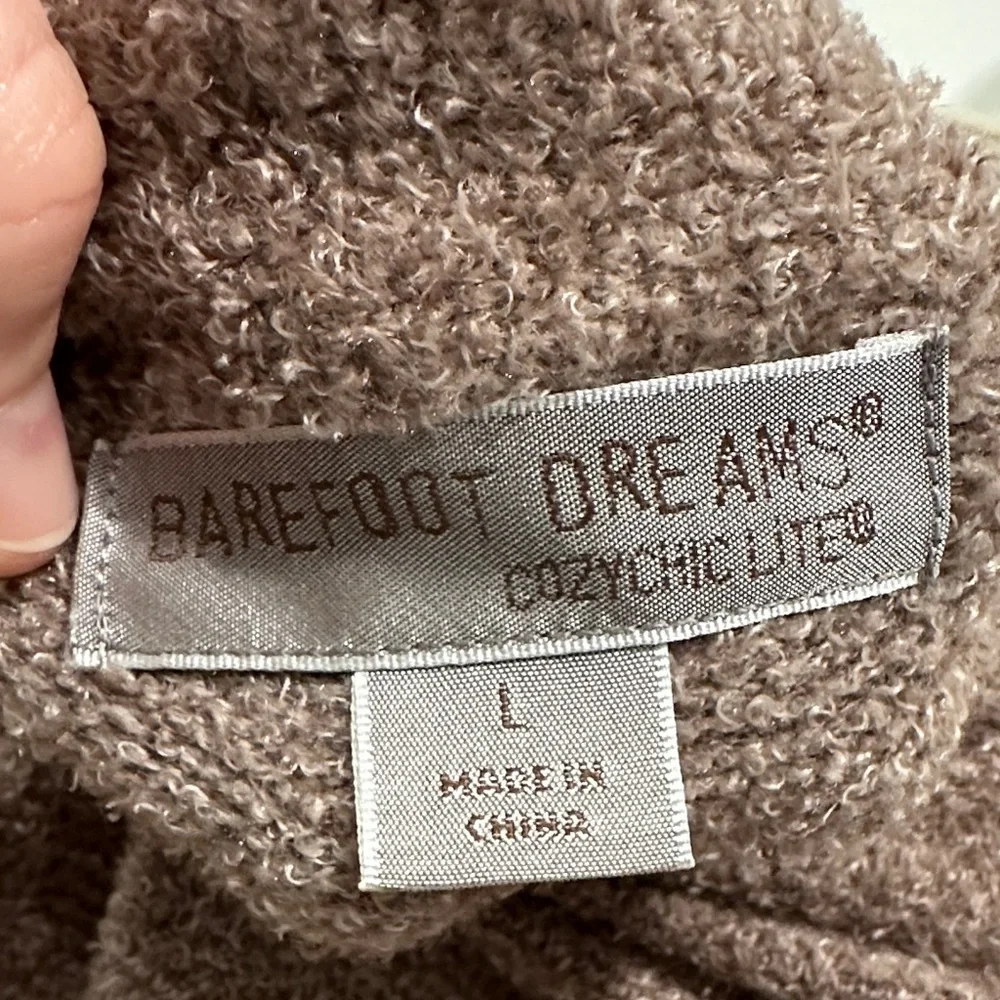 Barefoot Dreams CozyChic Lite  Brown Long Cardigan - Picture 2 of 13